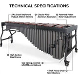 5-Octave Padauk Marimba | Professional Concert Model – DFM-550